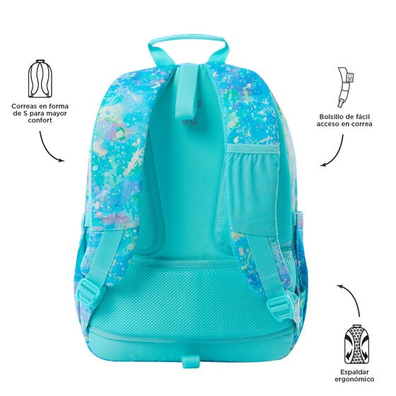 Totto Mochila Acuareles - Glitter