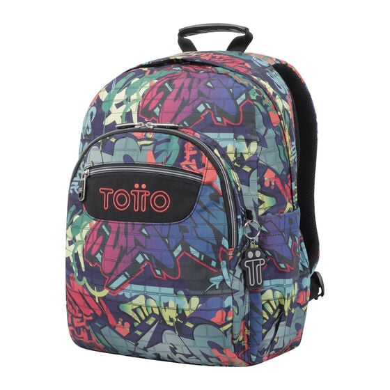 Totto Mochila Acuareles - Graffiti