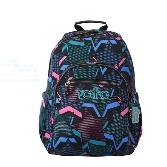 totto Mochila Acuareles - Lety Black