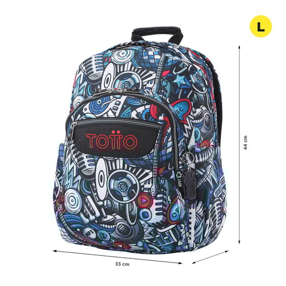 Totto Mochila Acuareles - Musika