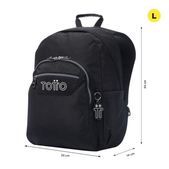Totto Mochila Acuareles - Negro