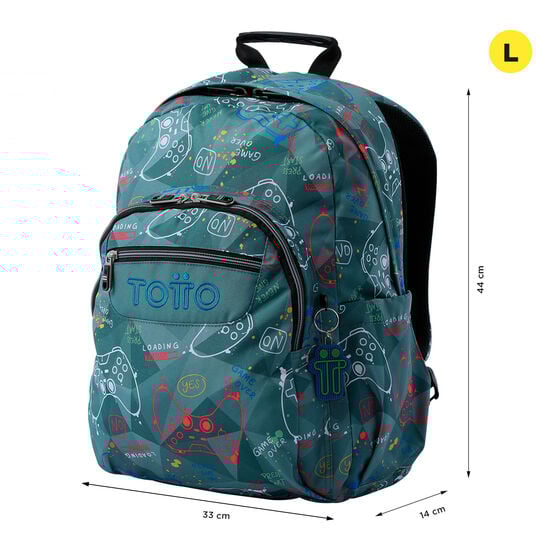 Totto Mochila Acuareles - Sticks