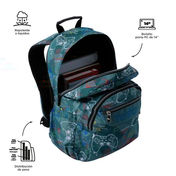 Totto Mochila Acuareles - Sticks