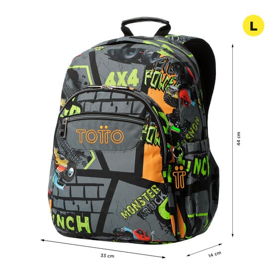 Totto Mochila Acuareles - Truck 2