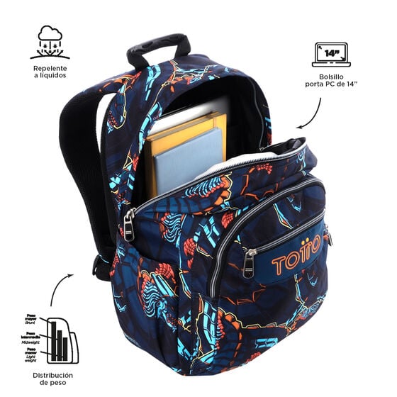 Totto Mochila Acuareles - Zord