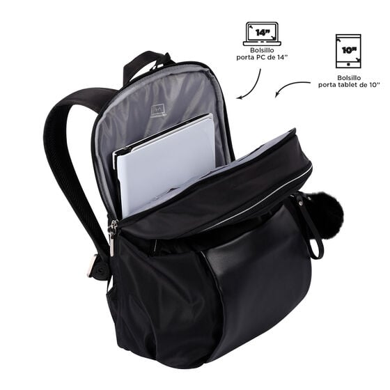 Totto Mochila Adelaide 1 - Negro