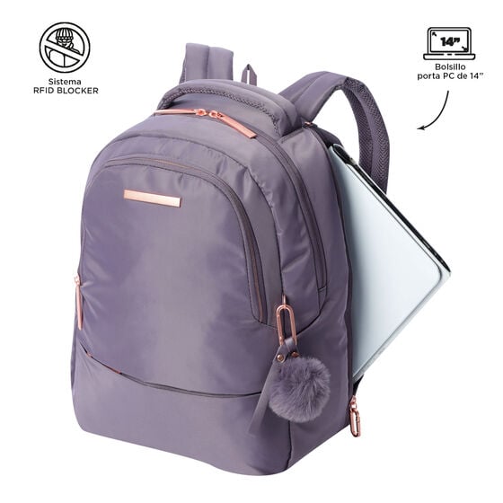 Totto Mochila Adelaide 2 2.0 - Montana Grape