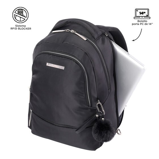 Totto Mochila Adelaide 2 - Negro