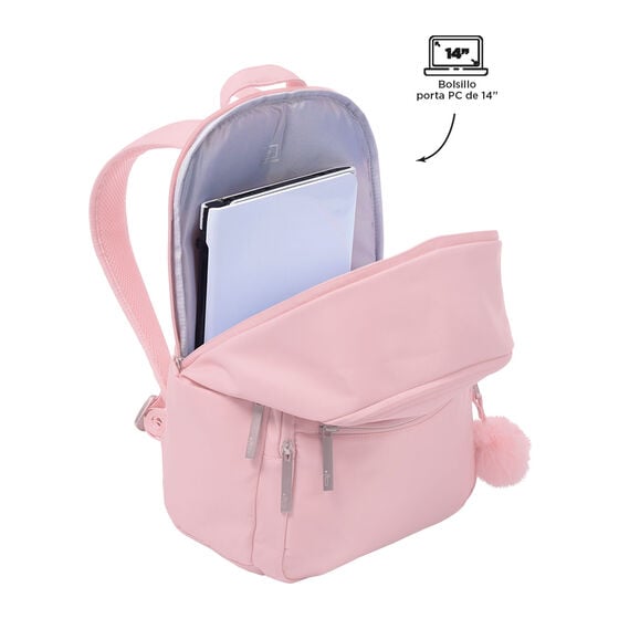 Totto Mochila Adelaide 3 - Peachskin