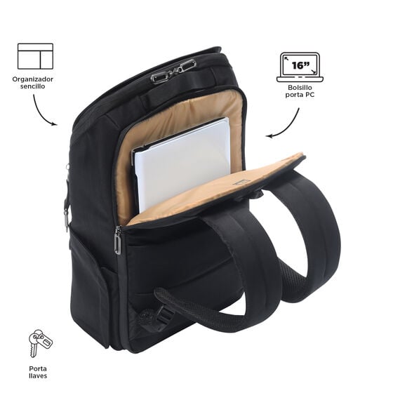 Totto Mochila Alurer - Negro