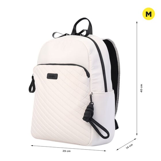 Totto Mochila Arlyn M - White Sand