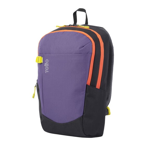 Totto Mochila ATL M - Negro Y Morado