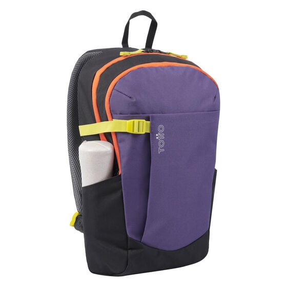 Totto Mochila ATL M - Negro Y Morado