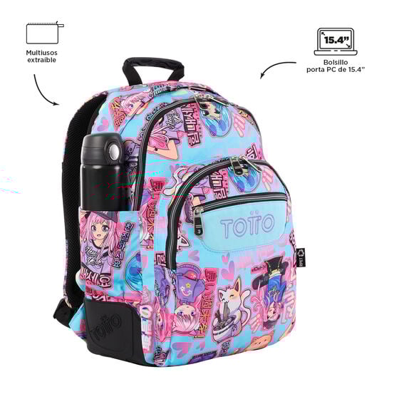 Totto Mochila Crayoles - Anime Girls