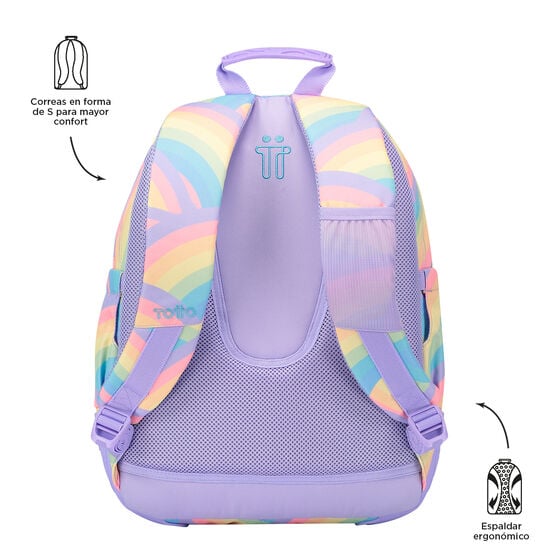 Totto Mochila Crayoles - Arcoíris