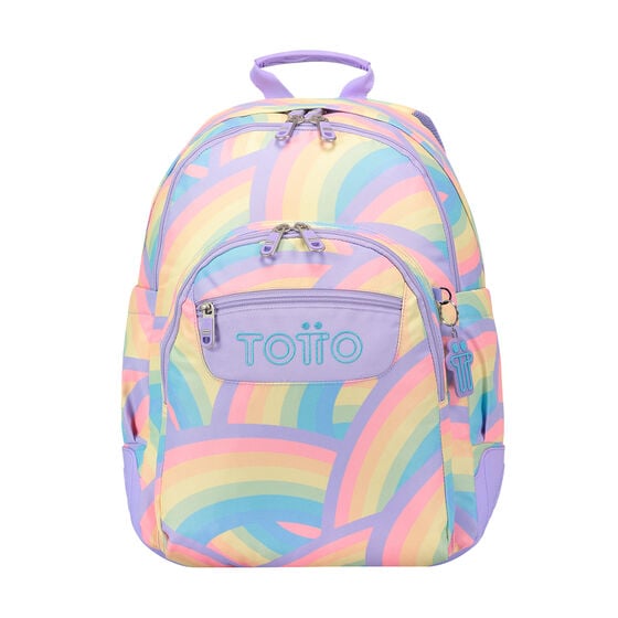 totto Mochila Crayoles - Arcoíris