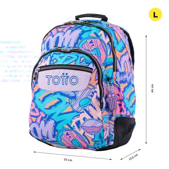 Totto Mochila Crayoles - Broad