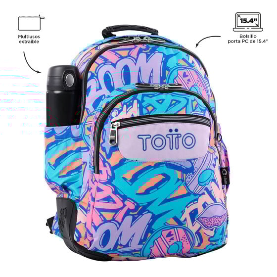 Totto Mochila Crayoles - Broad