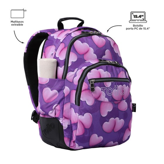 Totto Mochila Crayoles - Chubby
