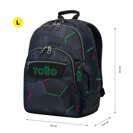 Totto Mochila Crayoles - Fractal