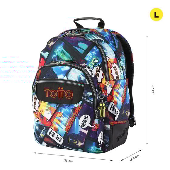 Totto Mochila Crayoles - Kasuya