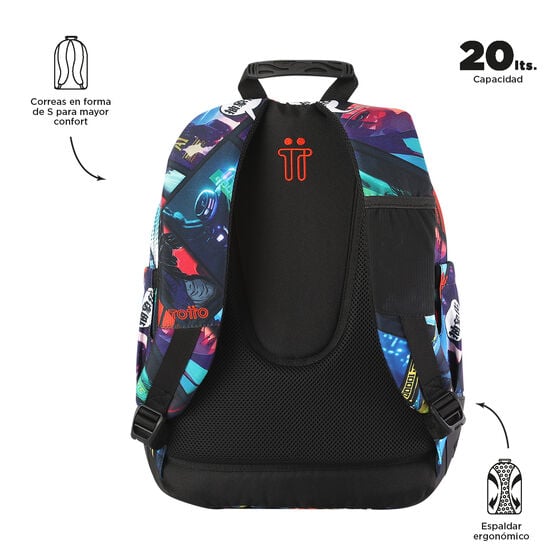 Totto Mochila Crayoles - Kasuya