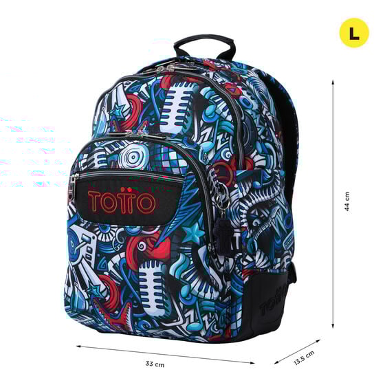 Totto Mochila Crayoles - Musika