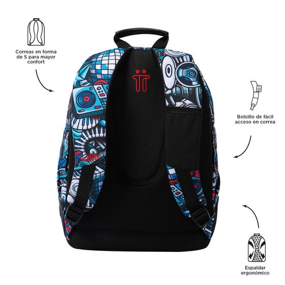 Totto Mochila Crayoles - Musika