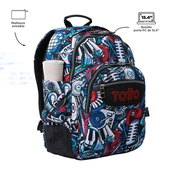 Totto Mochila Crayoles - Musika
