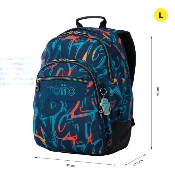 Totto Mochila Crayoles - Shock