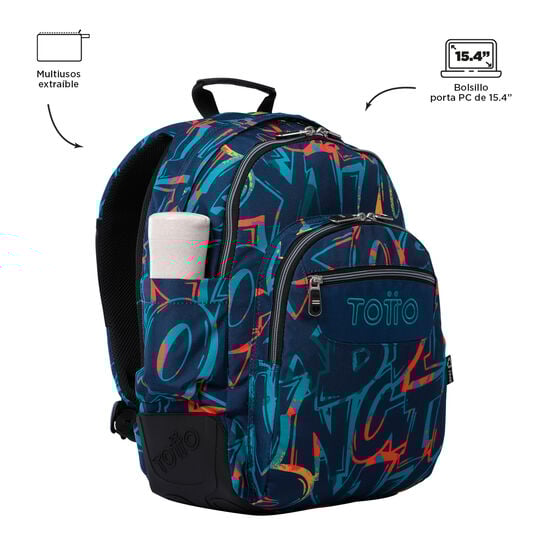 Totto Mochila Crayoles - Shock