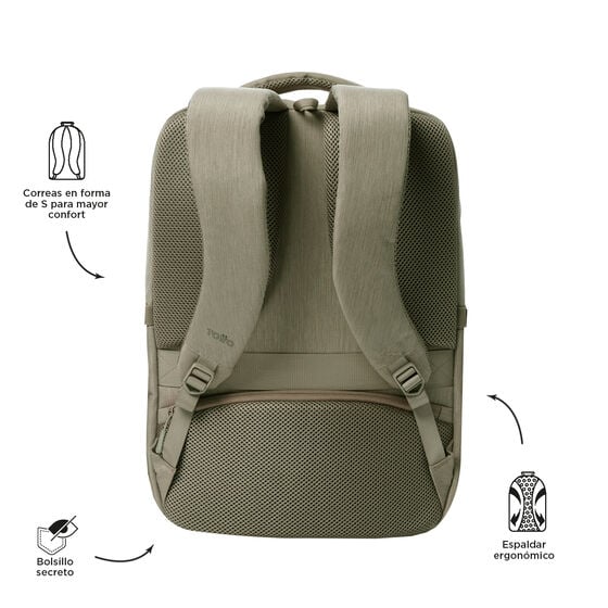 Totto Mochila Dallas - Desert Taupe