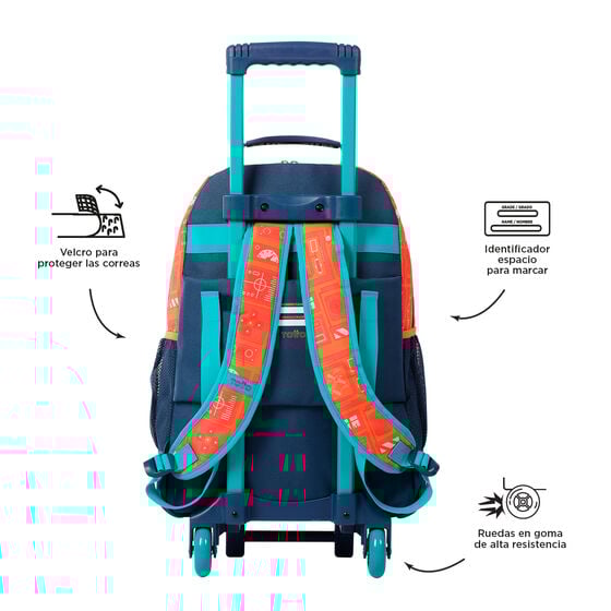 Totto Mochila De Ruedas Cohety L