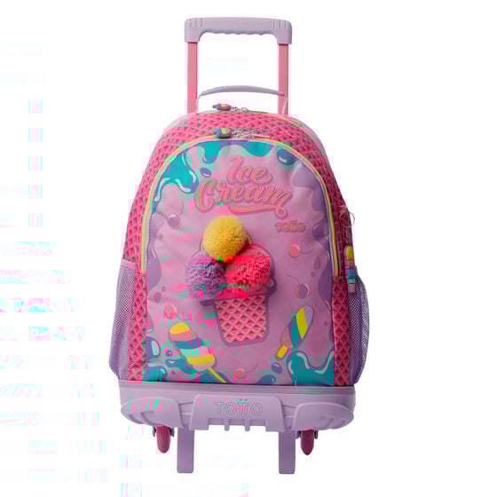 totto Mochila de ruedas Ice Pop L