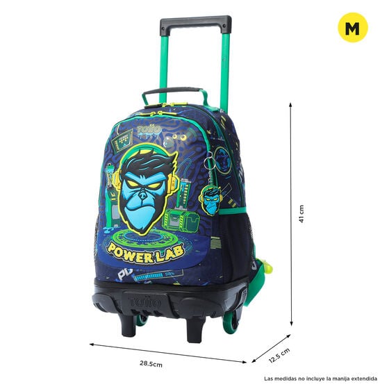 Totto Mochila De Ruedas Kong Lab M