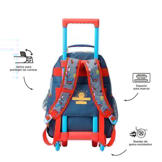 Totto Mochila De Ruedas Little Surfer M