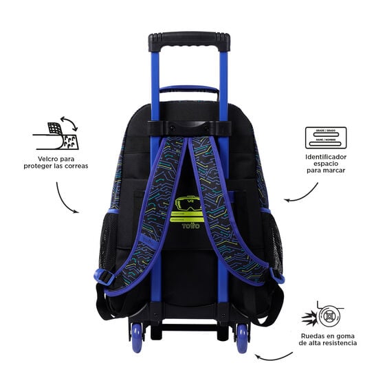 Totto Mochila De Ruedas Mettaverse L