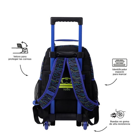 Totto Mochila De Ruedas Mettaverse M