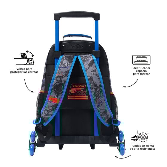 Totto Mochila De Ruedas Racing L
