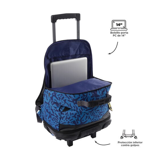 Totto Mochila De Ruedas Sharky L