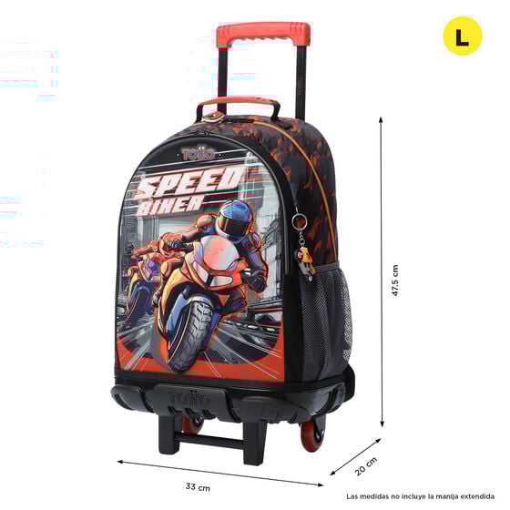 Totto Mochila De Ruedas Speed Biker L