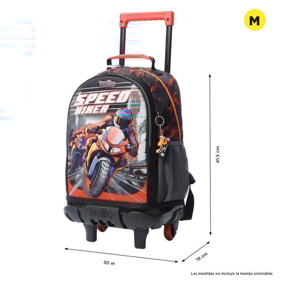 Totto Mochila De Ruedas Speed Biker M