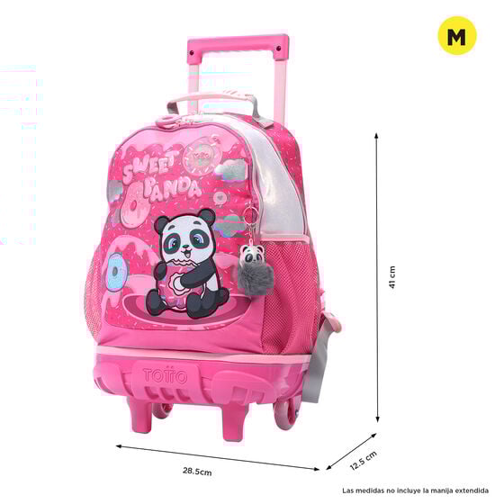 Totto Mochila De Ruedas Sweet Panda M