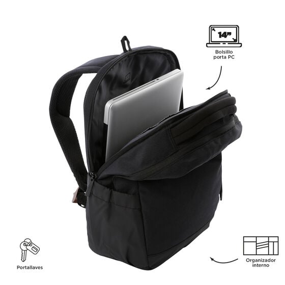Totto Mochila Deleg 2.0 - Black