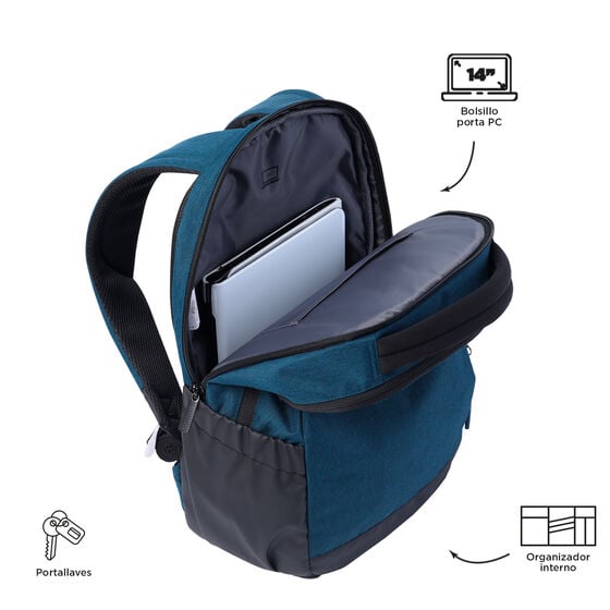 Totto Mochila Deleg 2.0 - Legion Blue