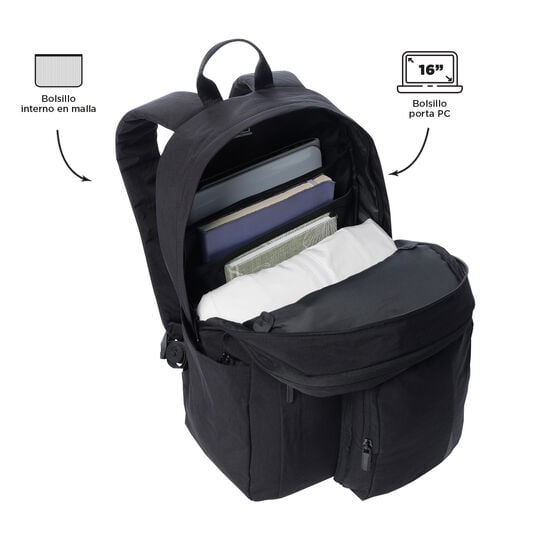 Totto Mochila Duality - Black