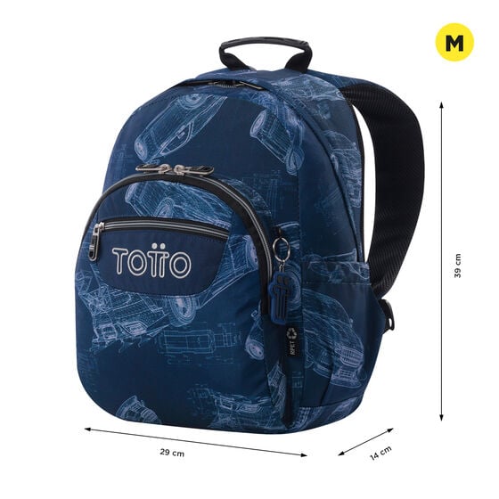 Totto Mochila Gommas - Blueprint