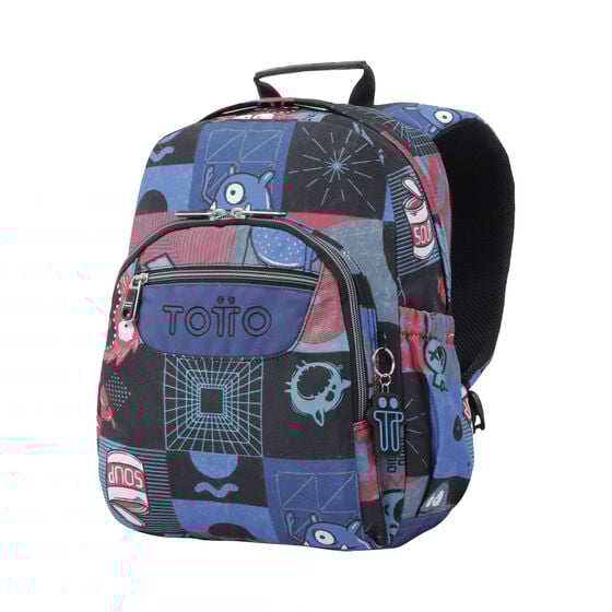 Totto Mochila Gommas - Cyber Monstruos