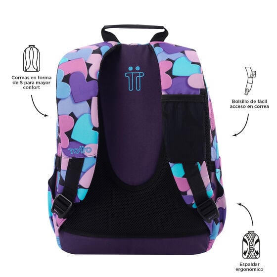 Totto Mochila Gommas - Dear Blue