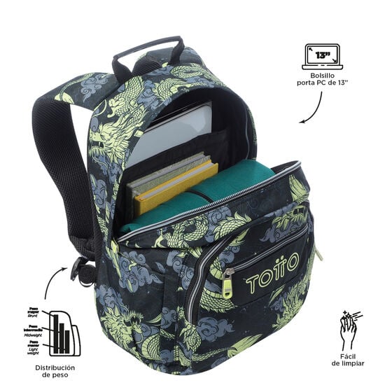 Totto Mochila Gommas - Dragony